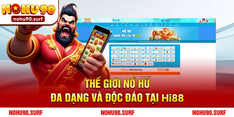Thế giới Nổ Hũ đa dạng và độc đáo tại Hi88