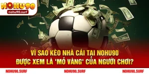 Vì Sao Kèo Nhà Cái Tại Nohu90 Được Xem Là 'Mỏ Vàng' Của Người Chơi?